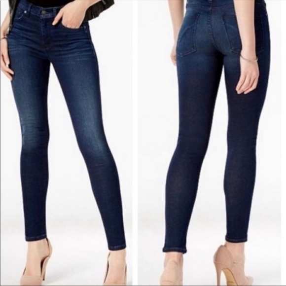 Hudson Nico Mid Rise Super‎ Skinny Ankle Jeans - Picture 1 of 11